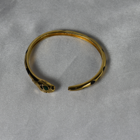 Serpent Open Cuff Bracelet