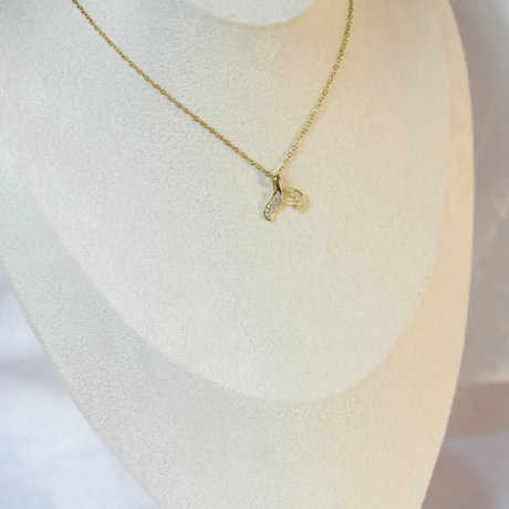 Gold Tail Necklace