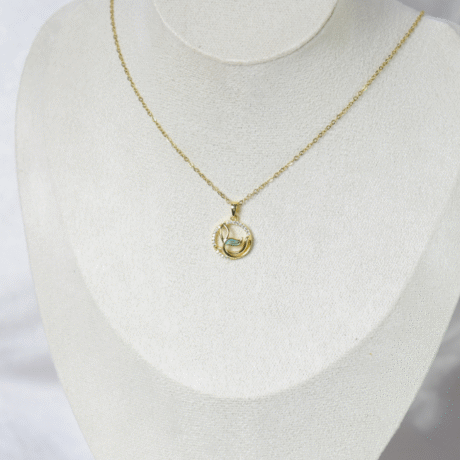 Circle Charm Necklace