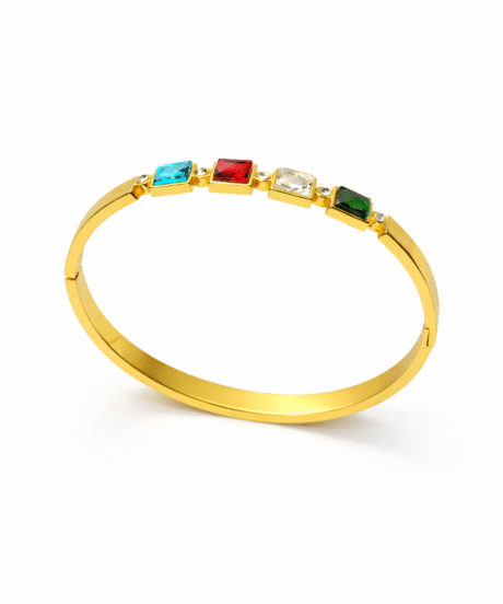 Regalia Multi color Stone Kada