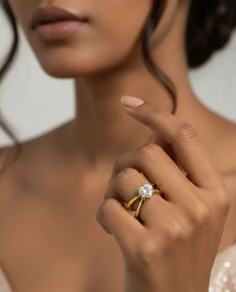 Designer Heart Shape Ring