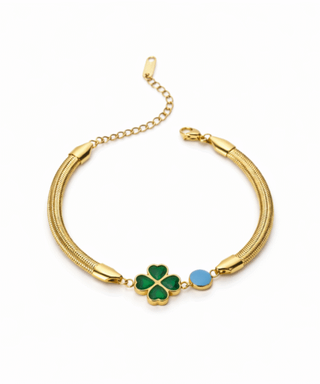 Emerald Clover Bracelets