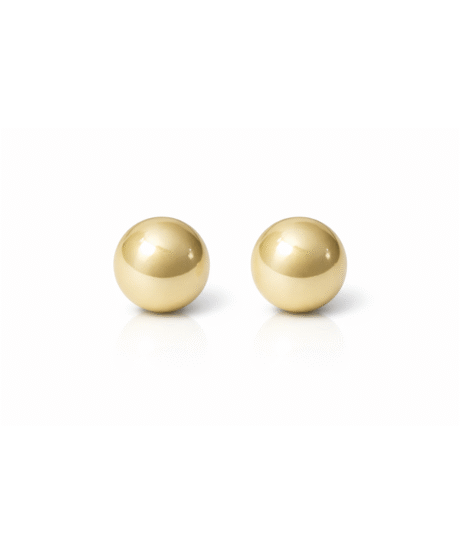 Ivory Glow Pearl Stud Earrings