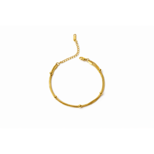 Snake Chain Charm Bracelet