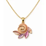 Pastel Bloom Pendant Necklace