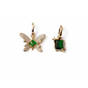 Butterfly Drop Statement Earrings