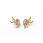 Aurelia Wings Statement Stud Earrings