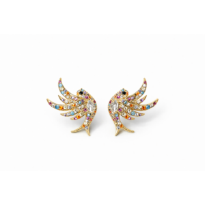 Aurelia Wings Statement Stud Earrings