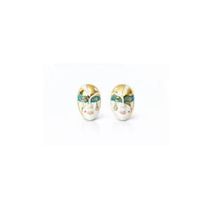 Multicolor Face Mask Earrings