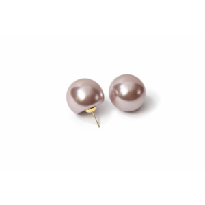 Rose Pearl Stud Earrings