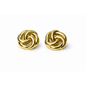 Twisted Knot Stud Earrings