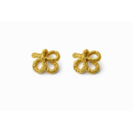 Rope Knot Stud Earrings
