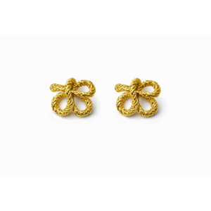 Rope Knot Stud Earrings
