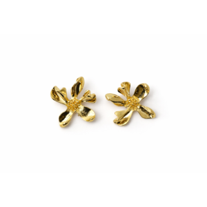 Oversized Floral Stud Earrings