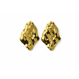 Molten Abstract Stud Earrings