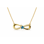 Infinity Star Pendant Necklace