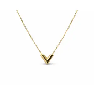 V Shape Chain Pendant Necklace