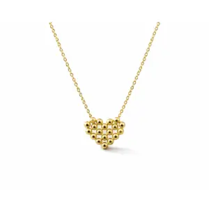 Heart Beads Pendant Necklace