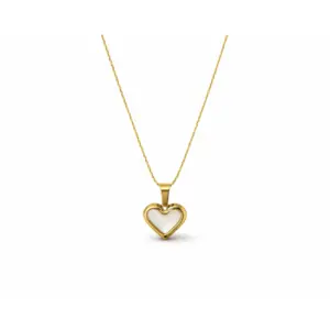 Hollow Heart Pendant Necklace