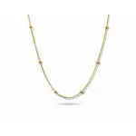 Beaded Loop Pendant Necklace