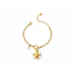 Turtle Seashell Charm Bracelet