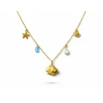 Ocean Fish Pearl Charm Necklace