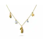 Seahorse Starfish Pearl Necklace