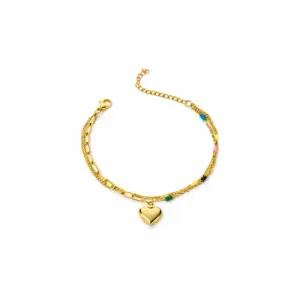 Eternal Heart Charm Bracelet