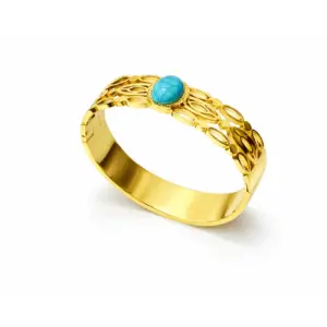 Turquoise Bloom Kada