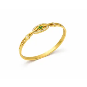 Floral Diamond Kada