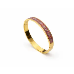 Boho Enamel Kada