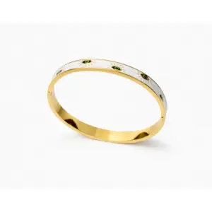 White Evil Eye Kada