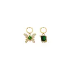 Butterfly Drop Statement Earrings