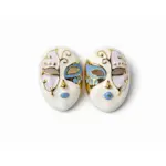 Masquerade Face Stud Earrings