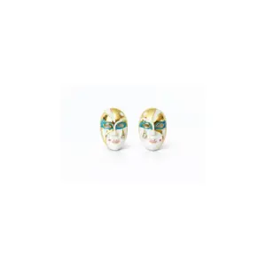 Multicolor Face Mask Earrings
