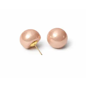 Blush Pearl Stud Earrings