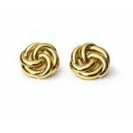 Twisted Knot Stud Earrings