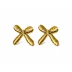 Butterfly Bow Drop Earrings
