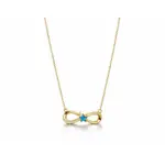 Infinity Star Pendant Necklace