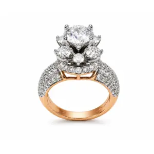 Elara Grande Pave Band Ring
