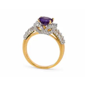 Orchid Amara Cocktail Ring