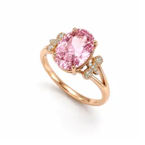 Pink Sapphire Ring