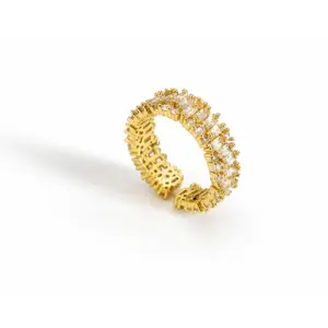 Radiance Baguette Band Ring